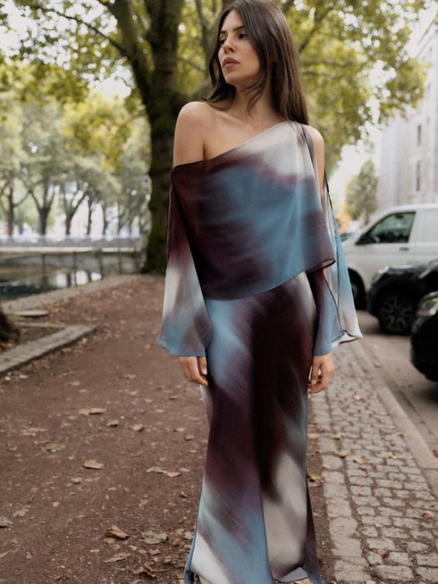 vestidos de invitada de otoño/invierno de Zara