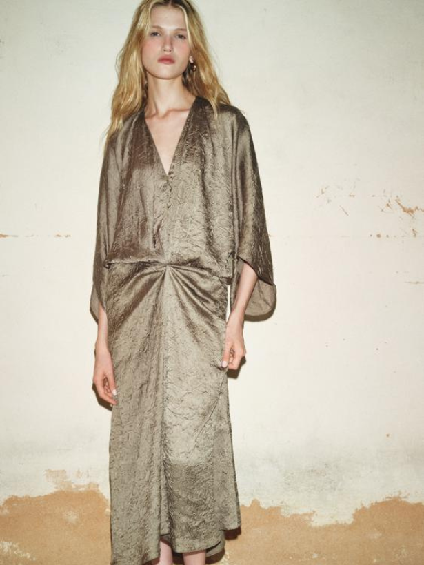 vestidos de invitada de otoño/invierno de Zara